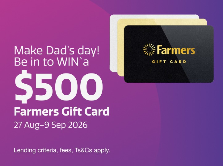 Be in to win^ a $500 gift card.