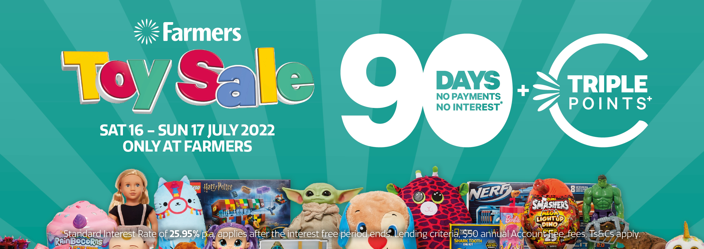 This weekend earn Triple points+ and Enjoy 90 Days no payments and no interest* Shop the stock up and save sale