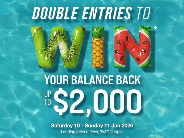 Double the splash: double entries* this weekend