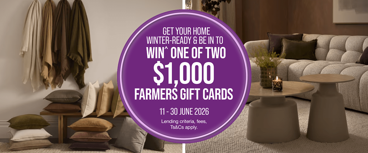 Be in to win^ a $1,000 gift card.