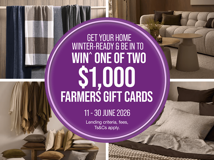 Be in to win^ a $1,000 gift card.