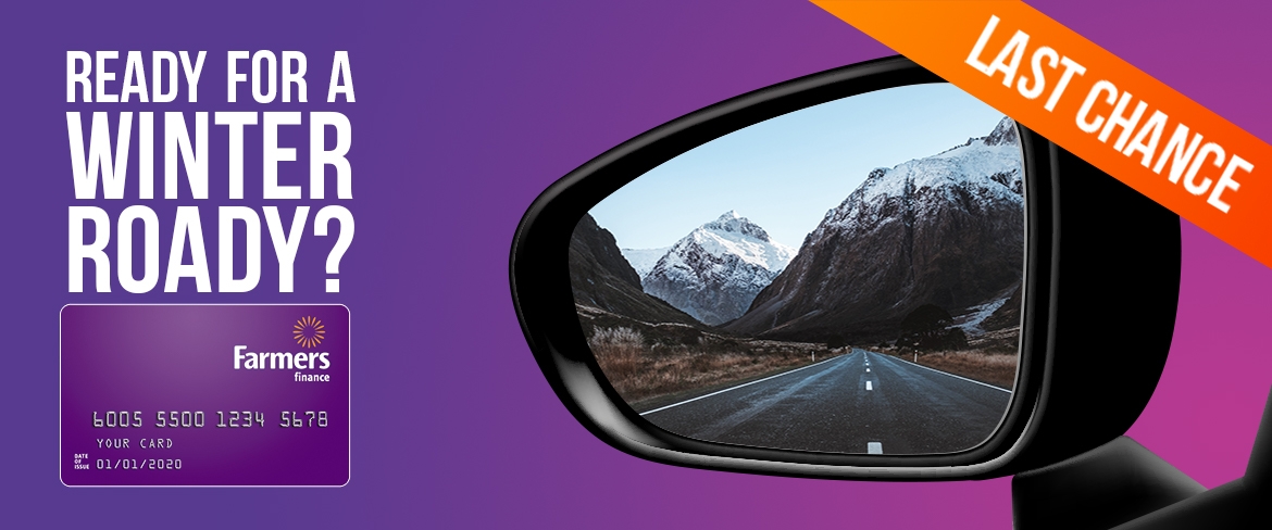 Ready for a winter roady? Ready for a winter roady?