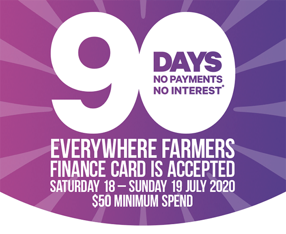 90 Days no payments no interest*