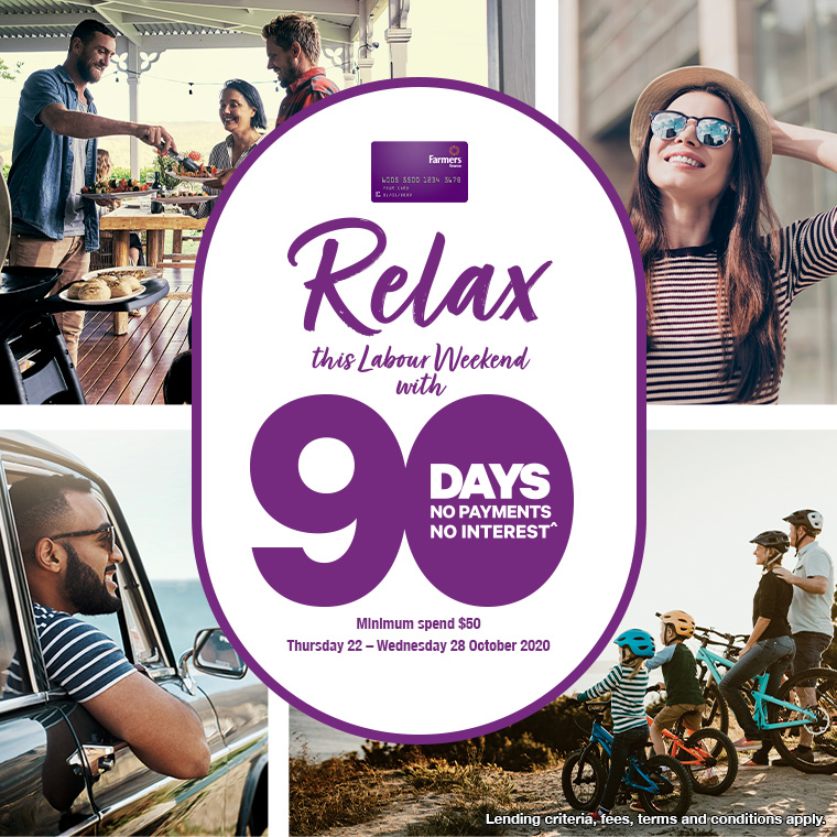 Enjoy 90 days no payments & no interest^ Enjoy 90 days no payments & no interest^