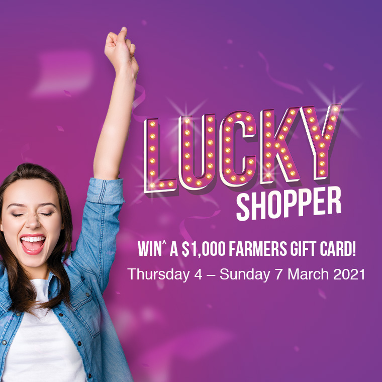 win^ a $1,000 Farmers gift card