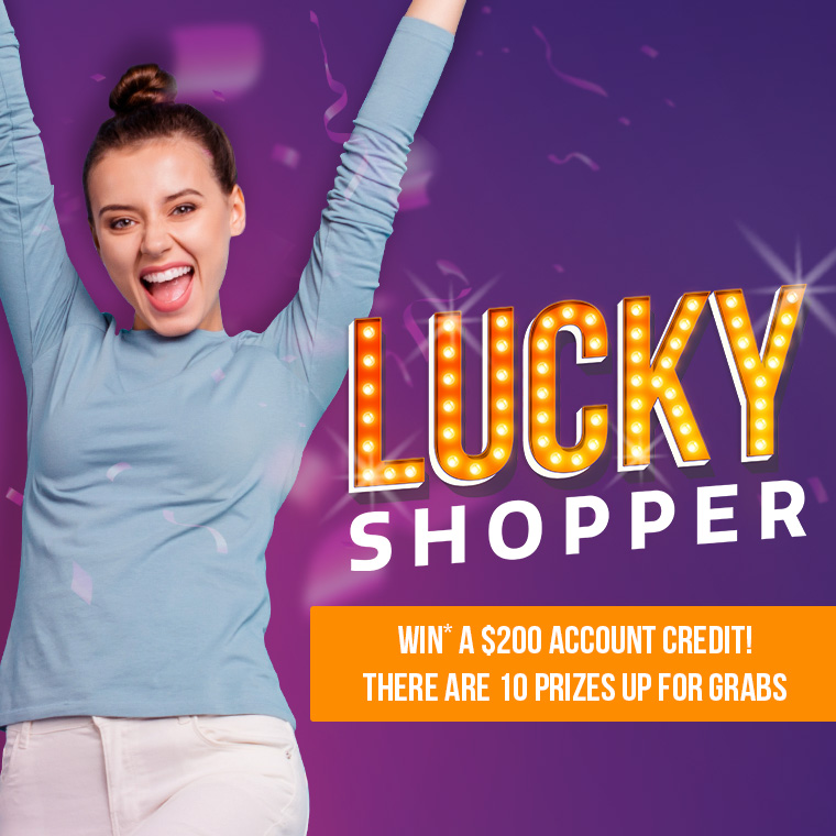 Win* a $200 account credit! Win* a $200 account credit!