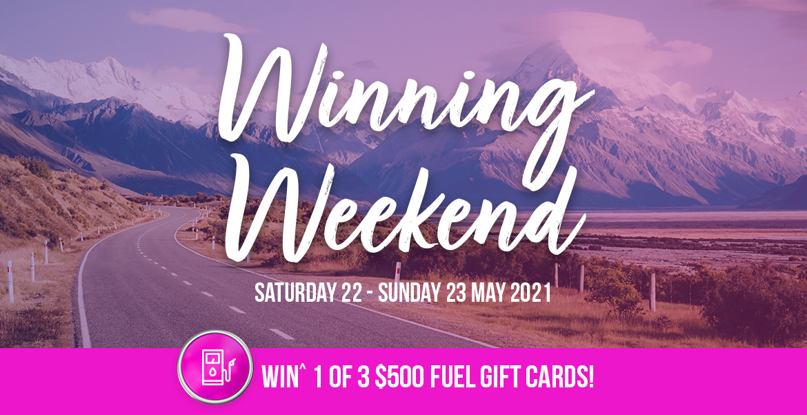 WIN^ 1 of 3 $500 Fuel gift cards!