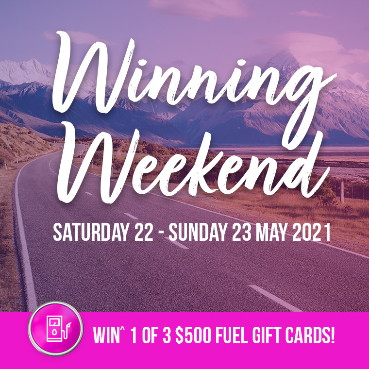 WIN^ 1 of 3 $500 Fuel gift cards!