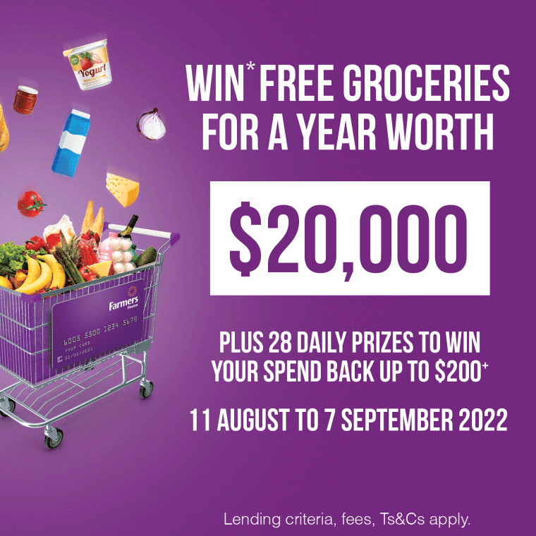 WIN* free groceries for a year worth $20,000! WIN* free groceries for a year worth $20,000!