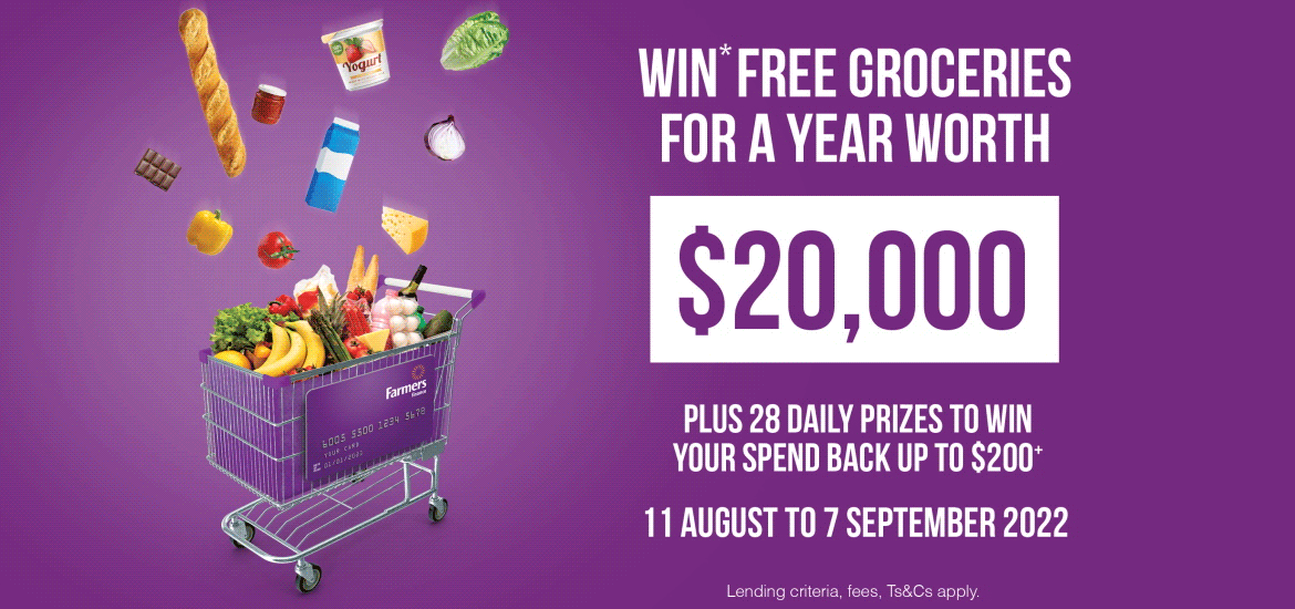 WIN* free groceries for a year worth $20,000! WIN* free groceries for a year worth $20,000!