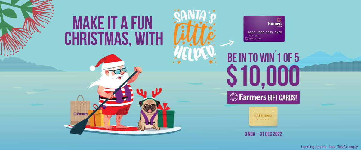 We miss you! Shop this Xmas to be into WIN* 1 of 5 10,000 Farmers Gift