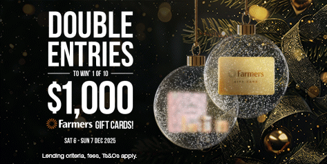 Double entries to win* this weekend