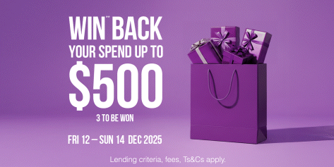 This weekend WIN** your spend back, up to $500!
