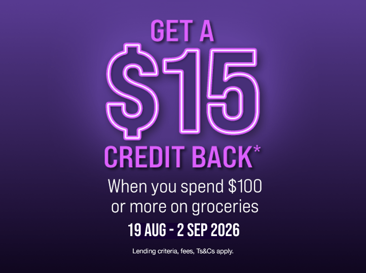 Get a $15 Credit Back*