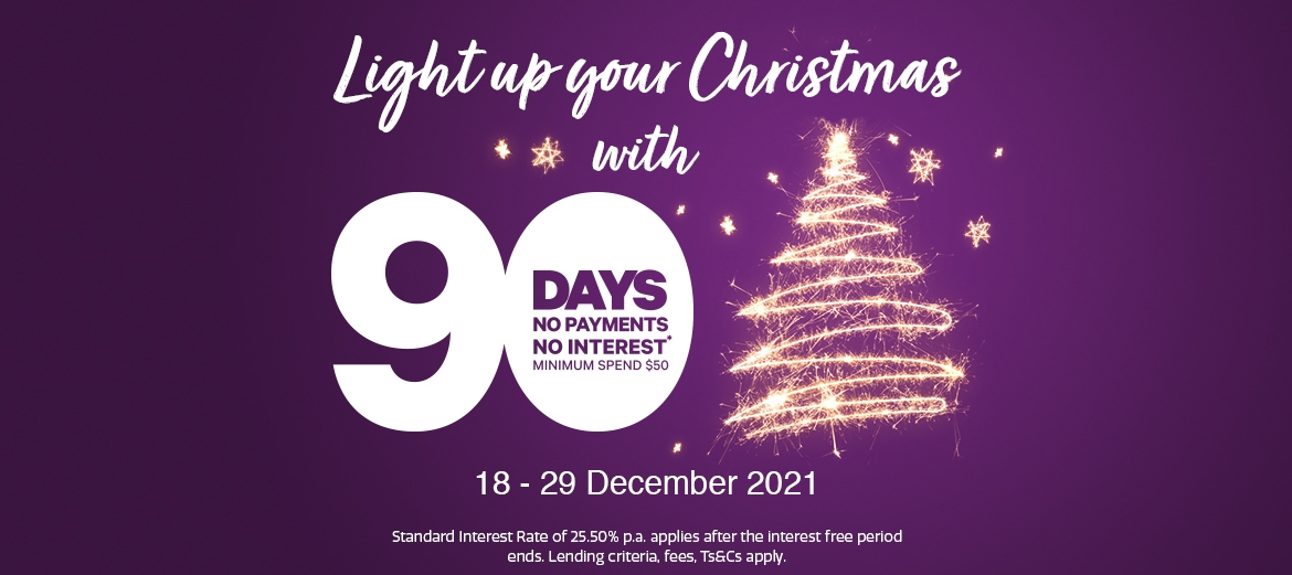 There’s still time with 90 days no interest, no payments