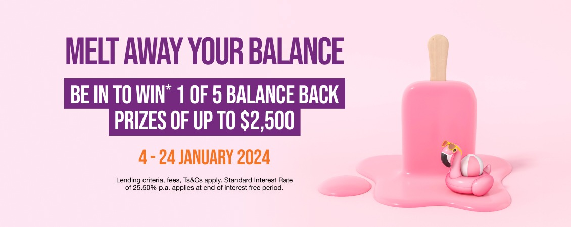 Win your balance back, up to $2,500
